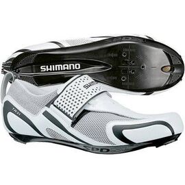 Велотуфли Shimano SH-TR31, белый/черный, ESHTR31C450, Вариант 00-00019142: Размер: 45, изображение  - НаВелосипеде.рф