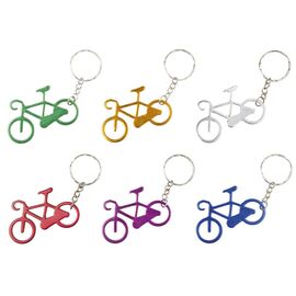 Брелок для ключей "велосипед" алюминиевый, цвета в ассортименте (12), 5-719906 , изображение  - НаВелосипеде.рф