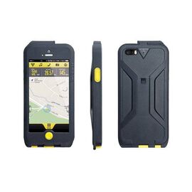 Бокс TOPEAK для iPhone  5/5s, водонепроницаемый, чёрно-жёлтый, TRK-TT9838BY, изображение  - НаВелосипеде.рф