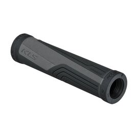 Грипсы велосипедные KELLYS KLS ADVANCER 2D, 133мм, с заглушками, Grips KLS ADVANCER 2D, grey 133 mm, изображение  - НаВелосипеде.рф