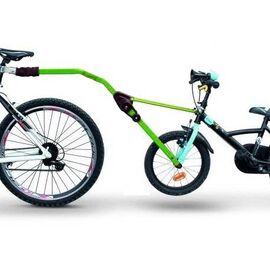 Перекладина для буксировки детского велосипеда Peruzzo TRAIL ANGEL, зеленая, 300/V, изображение  - НаВелосипеде.рф