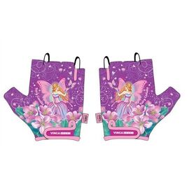 Велоперчатки детские Vinca Sport, фиолетовые, VG 953 Fairy Camilla, Вариант УТ-00031771: Размер: 4XS, изображение  - НаВелосипеде.рф