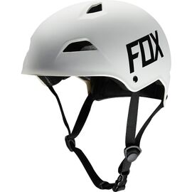 Велошлем Fox Flight Hardshell Helmet, матовый белый, 16144-067, Вариант УТ-00042925: Размер: L (59-61 см), изображение  - НаВелосипеде.рф