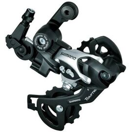 Переключатель задний велосипедный Shimano Tourney TX75 6/7 скоростей на петух ERDTX75D , изображение  - НаВелосипеде.рф