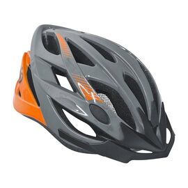 Велошлем KELLYS REBUS, серо-оранжевый, Helmet REBUS, Вариант УТ-00017134: Размер: S/М (56-58 см), изображение  - НаВелосипеде.рф