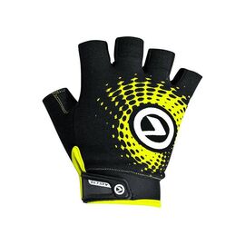Велоперчатки детские KELLYS IMPACT SHORT Lycra, чёрный/зелёный, Gloves IMPACT SHORT Lycra black-green, Вариант УТ-00016986: Размер: L, изображение  - НаВелосипеде.рф
