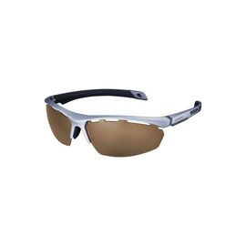 Очки велосипедные SHIMANO CE-S40X, матовый серый/коричневый/зеркальный, дополнительные линзы, ECES40XMG, изображение  - НаВелосипеде.рф