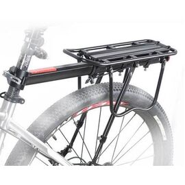 Велобагажник HORST, алюминий H022, подседельный, с дугами, на перья, 00-170326, изображение  - НаВелосипеде.рф