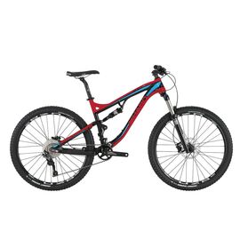Двухподвесный велосипед Haro Shift R5 27.5" 2017, Вариант УТ-00032945: Рама 18" , рост 167-178 см, красный/синий, изображение  - НаВелосипеде.рф