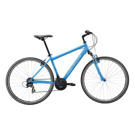 Городской велосипед Merida Crossway 5-V 2017, Вариант УТ-00040984: Рама: 44cm (Рост: 155 - 165 cm), Цвет: сине-белый , изображение  - НаВелосипеде.рф