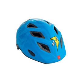 Велошлем детский MET Genio Blue Lightning, синий , Вариант УТ-00043150: Размер: 52-57 см, изображение  - НаВелосипеде.рф