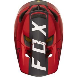Козырек к шлему Fox Proframe Libra Visor, красно-черный, пластик, 20306-055-OS, изображение  - НаВелосипеде.рф