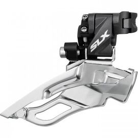 Переключатель передний велосипедный Shimano SLX, M671 хомут 34.9 с адаптером 28.6/31.8 IFDM671X6, изображение  - НаВелосипеде.рф