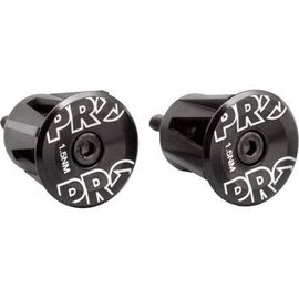 Заглушки руля PRO, анодированный алюминий, черные, PRAC0056, изображение  - НаВелосипеде.рф
