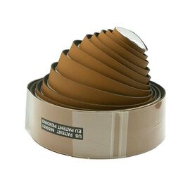 Оплётка на руль VELO VLT-032SG-07, микрофибра, гель, 200х3см, с заглушками, VLT-032G-07, изображение  - НаВелосипеде.рф