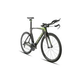 Шоссейный велосипед Upland Kopaca 28" 2017, Вариант УТ-00032974: Рама 21"-22", рост 190-195 см, черно-зеленый, изображение  - НаВелосипеде.рф