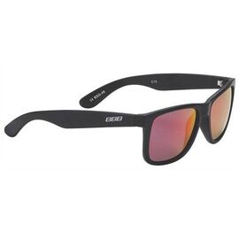 Очки велосипедные BBB Street PZ PC, красные линзы, мешочек, чёрный, BSG-46, изображение  - НаВелосипеде.рф