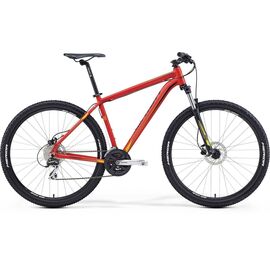 Горный велосипед Merida Big.Nine 20-D 2016, 2000053530686, Вариант УТ-00038728: Рама: 17 " (Рост: 175 - 180 cm), Цвет: матовый черно-зеленый, изображение  - НаВелосипеде.рф