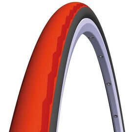 Велопокрышка Mitas R01 PHOENIX, 700 x 23C, слик, черный/красный, 5-10950228-052, изображение  - НаВелосипеде.рф
