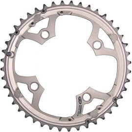 Звезда передняя велосипедная Shimano Deore для FC-M510, 48T, серебристая Y1DS98210, изображение  - НаВелосипеде.рф