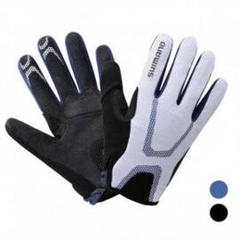 Велоперчатки SHIMANO Enduro, морская волна, ECW-GLBS-KS22MS4, Вариант 00-00019277: Размер: L, изображение  - НаВелосипеде.рф