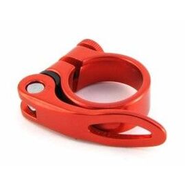 Зажим подседельного штыря для велосипеда Vinca Sport диаметр - 31.80 мм, красный, VC 88-1 red, изображение  - НаВелосипеде.рф