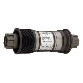 Каретка SHIMANO BB-ES25, шлицевая вал 126мм, резьба BSA 73мм, без болтов, ABBES25C26, изображение  - НаВелосипеде.рф
