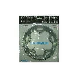 Звезда передняя для велосипеда Shimano 105 для FC-5600, 53T-B, серебристого цвета Y1GE98180, изображение  - НаВелосипеде.рф