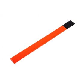 Светоотражающий браслет Vinca sport на липучке, оранжевый (38*400мм) RBB 103-4, изображение  - НаВелосипеде.рф