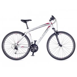 Велосипед-гибрид AUTHOR Reflex 2016, Вариант УТ-00018992: 18", рост 165 - 178 см, белый/красный, изображение  - НаВелосипеде.рф