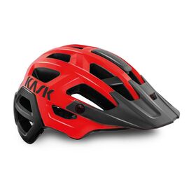 Велошлем Kask REX, 20 отверстий, пенистый полистирол, поликарбонат, MTB, 290  г, красный, CHE00038.206, Вариант УТ-00022490: размер M (окружность головы 52-58 см), изображение  - НаВелосипеде.рф