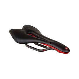Седло велосипедное Astute SKYLITE TACA VT, 275x135 мм, шоссе, 160 г, карбон, черный/красный, 0SMTB0LT0VTR019, изображение  - НаВелосипеде.рф