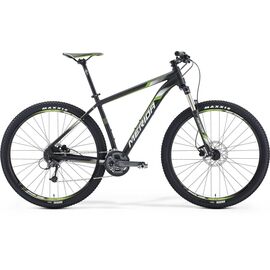 Горный велосипед Merida Big.Nine 300 2016, Вариант УТ-00037269: Рама: 17" (156 - 170см), Цвет: матовый сине-зеленый , изображение  - НаВелосипеде.рф