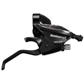 Шифтер Shimano Tourney EF510, передний/левый, для 3 скоростей, черный, ASTEF5102LSBL, изображение  - НаВелосипеде.рф