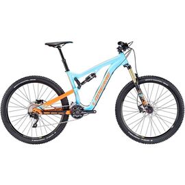 Двухподвесный велосипед Lapierre Zesty XM 327 2016, Вариант УТ-00042206: Рама: L 46 см (Рост: 180 - 185 cm), Цвет: голубой, изображение  - НаВелосипеде.рф