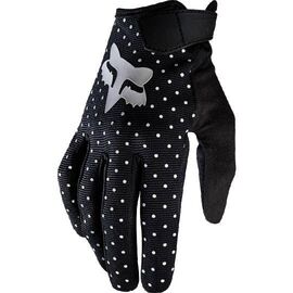 Велоперчатки женские Fox Ripley Womens Glove, черно-белые, 2016, 12684-018-L, Вариант УТ-00042800: Размер: L (182-188 мм), изображение  - НаВелосипеде.рф