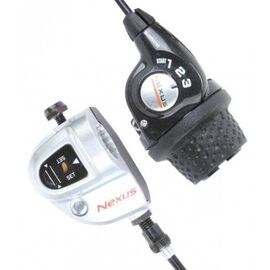 Шифтер для велосипеда Shimano Nexus revo, 3 скорости, трос+оплетка, 6 SL-3S35E ASL3S35E170LSC , изображение  - НаВелосипеде.рф