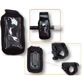 Чехол M-Wave для смартфона/iPhone (140*80 мм) крепление на руль черный, 6-141046, изображение  - НаВелосипеде.рф