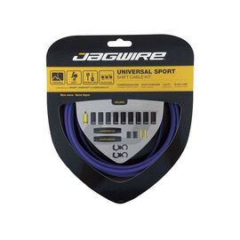 Тросы с оболочками JAGWIRE тормозные,Universal Sport Shift, комплект, лиловый, UCK218, изображение  - НаВелосипеде.рф