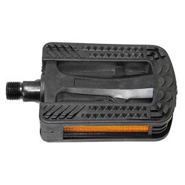 Педали MTB M-Wave, пластиковые, с шариковым подшипником,, с отражателем, 5-311007, изображение  - НаВелосипеде.рф