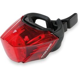Фонарь задний Kross RED DRAL, 1 функция, 3 светодиода, черный,  T4COSLT0126, изображение  - НаВелосипеде.рф