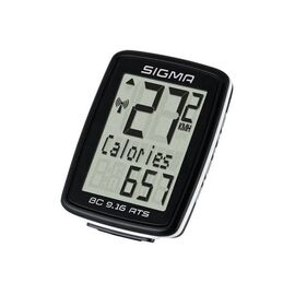 Велокомпьютер SIGMA BC 9.16 ATS, 9 функций, беспроводной, черный, 09162, изображение  - НаВелосипеде.рф