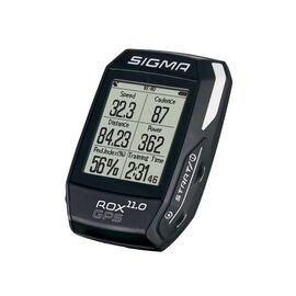 Велокомпьютер SIGMA ROX GPS 11.0 set, беспроводной, чёрный, 01008, изображение  - НаВелосипеде.рф