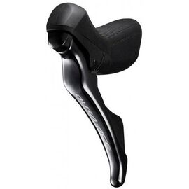 Шифтер Shimano Dura-Ace R9100, пердний/ левый, для 2 скоростей, тросик+оплетка, ISTR9100PA, изображение  - НаВелосипеде.рф