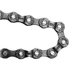 Цепь велосипедная Shimano HG40, 6/7/8 скоростей, 116 звеньев, ампульный пин, ECNHG40116I, изображение  - НаВелосипеде.рф