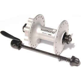 Велосипедная втулка Shimano M475, передняя, 32Н, QR, EHBM475BS, изображение  - НаВелосипеде.рф