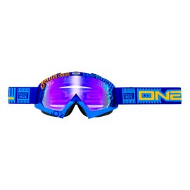Веломаска O'Neal B-Flex Goggle ETR (Цвет Blue/Orange, 15/16г, 6024BE-203), изображение  - НаВелосипеде.рф