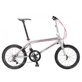Складной велосипед DAHON Clinch 2015, Вариант УТ-00021142: рост 142-195 cм, серебристый, изображение  - НаВелосипеде.рф