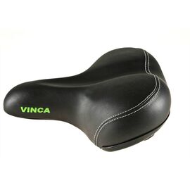 Седло велосипедное Vinca sport VS 813А, комфортное, амортизированное, VS 813А-1-005, изображение  - НаВелосипеде.рф