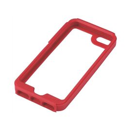 Рамка для телефона BBB Patron I5, силикон, красный, BSM-31, изображение  - НаВелосипеде.рф